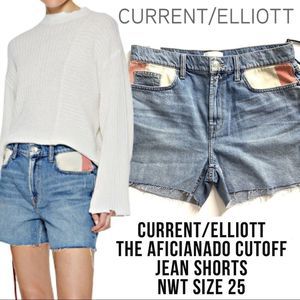 Current/Elliott Aficionado Cutoff Jean Short 25
